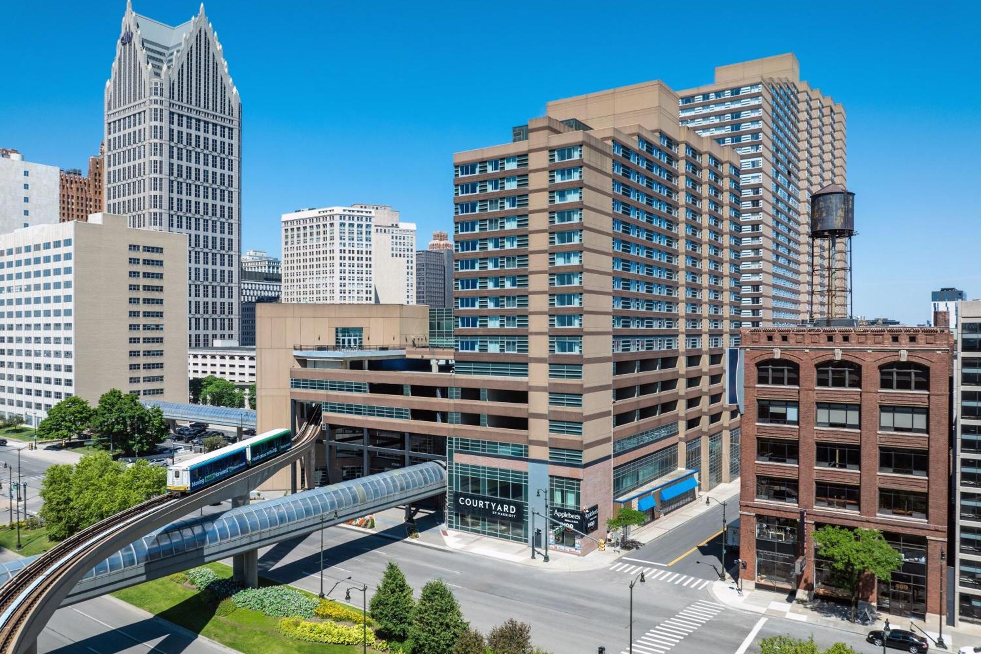 Courtyard By Marriott Detroit Downtown Hotel Exterior photo